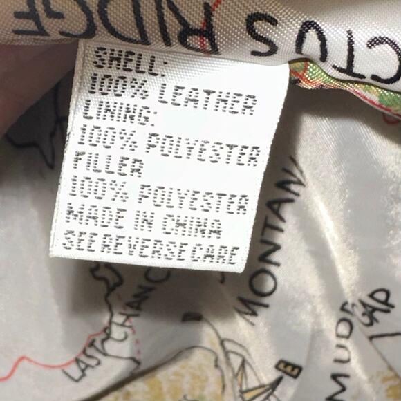 Vintage Leather Life Member North American Hunting Club Bomber Jacket Size Large - Picture 6 of 15